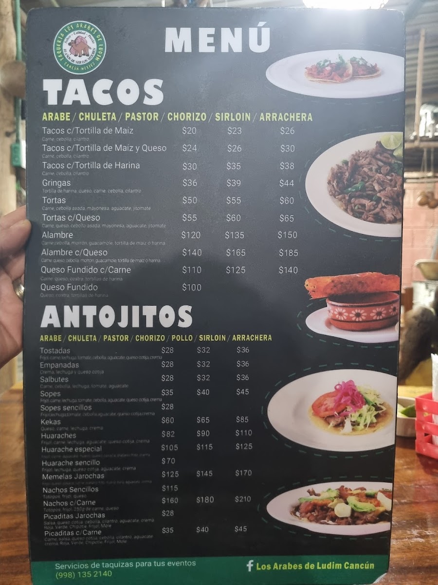 Los Arabes de Ludim Menu - Image 2