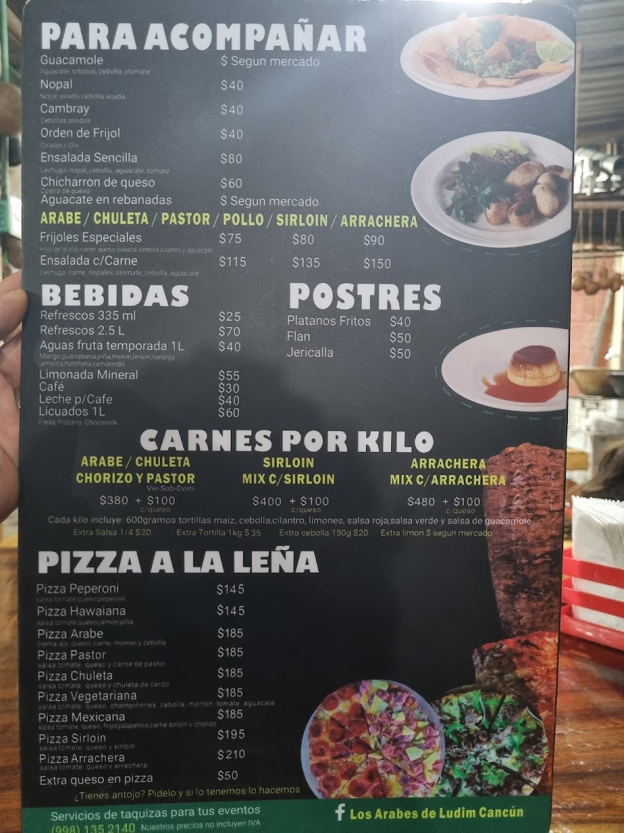 Los Arabes de Ludim Menu - Image 6